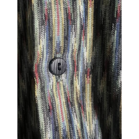 Vtg Jhane Barnes Men's Shirt L Woven in Japan Long Sleeve Cotton Button Down M20 - Picture 2 of 7